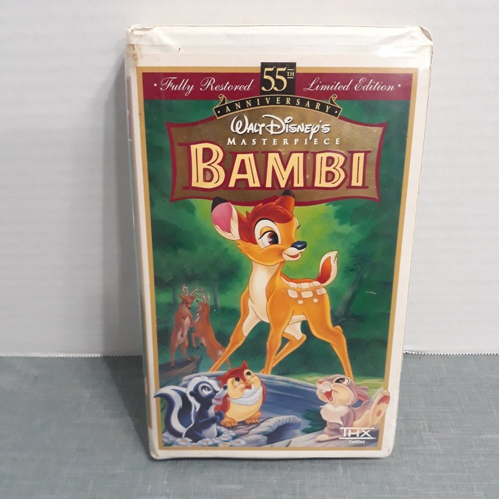 55th Anniversary Bambi VHS Movie
